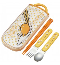 梳乎蛋 蛋黃哥 餐具套裝 (日本製)